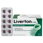Thuốc Liverton Care 70mg Stada hỗ trợ điều trị viêm gan mạn tính, có tác dụng lợi mật (10 vỉ x 10 viên)