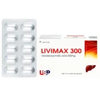 Thuốc Livimax 300 US Pharma điều trị xơ gan ứ mật nguyên phát (3 vỉ x 10 viên)