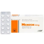 Thuốc Menison 4mg Pymepharco điều trị rối loạn nội tiết, viêm khớp, bệnh collagen (3 vỉ x 10 viên)