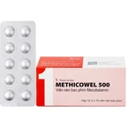 Thuốc Methicowel 500 Akums điều trị các bệnh lý thần kinh ngoại biên, thiếu máu hồng cầu to (10 vỉ x 10 viên)