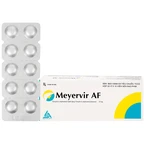 Thuốc Meyervir AF 25mg Meyer-BPC điều trị viêm gan siêu vi B mạn tính (3 vỉ x 10 viên)