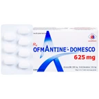 Thuốc Ofmantine Domesco 625mg điều trị nhiễm khuẩn đường hô hấp, đường tiết niệu - sinh dục (2 vỉ x 7 viên)