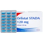 Thuốc Orlistat Stada 120mg hỗ trợ giảm nhẹ calo cho bệnh béo phì (2 vỉ x 21 viên)
