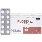 Thuốc Plotex 25mg Union Korea Pharm điều trị bệnh tâm thần phân liệt (10 vỉ x 10 viên)