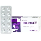 Thuốc Rabestad 20 Stella điều trị trào ngược dạ dày, thực quản (3 vỉ x 10 viên)