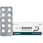 Thuốc Rebamipid 100mg Traphaco điều trị loét dạ dày (3 vỉ x 10 viên)