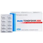 Thuốc Savi Tenofovir 300 điều trị nhiễm HIV-1 ở người lớn (3 vỉ x 10 viên)