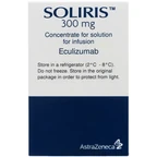 Thuốc Soliris điều trị huyết sắc tố kịch phát về đêm (PNH), hội chứng tan máu không điển hình (aHUS), bệnh nhược cơ tổng quát (gMG), loạn quang phổ Optica Neuromyelitis (NMOSD) ( 30ml)