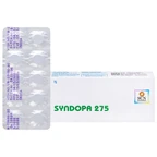 Thuốc Syndopa 275 Sun Pharma điều trị triệu chứng bệnh Parkinson (5 vỉ x 10 viên)