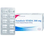 Thuốc Tenofovir STADA 300mg điều trị nhiễm HIV-1, viêm gan B (3 vỉ x 10 viên) 