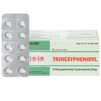 Thuốc Trihexyphenidyl 2mg Khánh Hòa điều trị phụ trợ hội chứng Parkinson (10 vỉ x 10 viên)