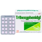 Thuốc Trihexyphenidyl Pharmedic điều trị phụ trợ hội chứng Parkinson (5 vỉ x 20 viên)
