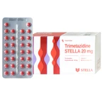Thuốc Trimetazidine Stella 20mg điều trị đau thắt ngực ổn định (2 vỉ x 30 viên) 
