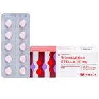 Thuốc Trimetazidine Stella 35mg điều trị đau thắt ngực ổn định (3 vỉ x 10 viên)