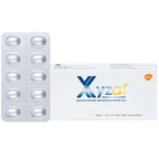 Thuốc Xyzal 5mg GSK điều trị triệu chứng viêm mũi dị ứng theo mùa (1 vỉ x 10 viên)