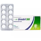 Thuốc Ursobil 300 ABC Farmaceutici điều trị xơ gan mật, làm tan sỏi mật (3 vỉ x 10 viên)