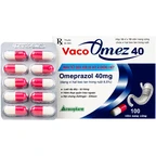 Thuốc Vacoomez 40mg Vacopharm điều trị viêm thực quản, viêm loét dạ dày, tá tràng (10 vỉ x 10 viên)