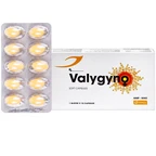 Viên đặt âm đạo Valygyno Medisun hỗ trợ điều trị các bệnh lý viêm nhiễm phụ khoa (1 vỉ x 10 viên)
