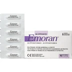 Viên đặt hậu môn Emoran Italy hỗ trợ điều trị trĩ và viêm trực tràng (1 vỉ x 6 viên)