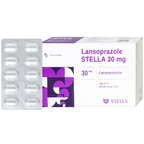 Viên nang cứng Lansoprazole Stella 30mg điều trị loét dạ dày, viêm thực quản (3 vỉ x 10 viên)
