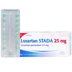 Viên nén Losartan Stada 25mg điều trị tăng huyết áp, giảm nguy cơ đột quỵ (2 vỉ x 15 viên)