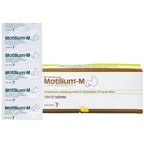 Viên nén Motilium-M Janssen điều trị triệu chứng nôn và buồn nôn (10 vỉ x 10 viên)