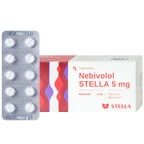 Viên nén Nebivolol Stella 5mg điều trị tăng huyết áp (3 vỉ x 10 viên)