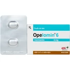 Viên nén Opelomin 6 OPV điều trị giun chỉ, giun lươn (2 vỉ x 2 viên)