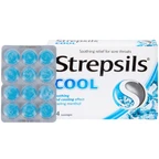 Viên ngậm Strepsils Cool Reckitt Benckiser điều trị viêm họng (2 vỉ x 12 viên)