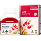 Viên uống hỗ trợ chống oxy hoá, hỗ trợ duy trì sức khoẻ, tốt cho mắt Vitatree Cell Restore (Hộp 60 viên)