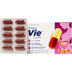 Viên uống cung cấp vitamin và khoáng chất cho phụ nữ mang thai và cho con bú PregnaVie Complete MHD (3 vỉ x 10 viên)