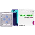 Thuốc Viga-New 20mg Armephaco điều trị rối loạn cương dương (1 vỉ x 4 viên)