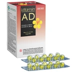 Thuốc Vitamin AD OPC dự phòng, điều trị thiếu Vitamin A và D (4 vỉ x 10 viên)