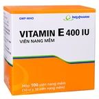 Thuốc Vitamin E 400IU Imexpharm điều trị tình trạng thiếu vitamin E (10 vỉ x 10 viên)