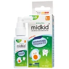 Xịt răng miệng Midkid hương Nho 1 year+ - Làm sạch răng miệng, ngừa hôi miệng và sâu răng cho bé (30ml)