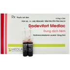 Thuốc tiêm Dodevifort Medlac 10mg/2ml điều trị các bệnh đau thần kinh (6 ống)