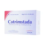 Thuốc Cotrimstada Stada điều trị nhiễm khuẩn (10 vỉ x 10 viên)