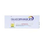 Thuốc Glucophage XR 500mg Merck điều trị tiểu đường típ 2 (15 vỉ x 8 viên)