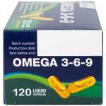 Viên nang mềm NatureCare Omega 369 bổ sung Omega, giảm nguy cơ xơ vữa động mạch (6 vỉ x 20 viên)