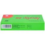 Thuốc Atorlip 20mg DHG điều trị tăng cholesterol toàn phần và LDL-cholesterol (3 vỉ x 10 viên)