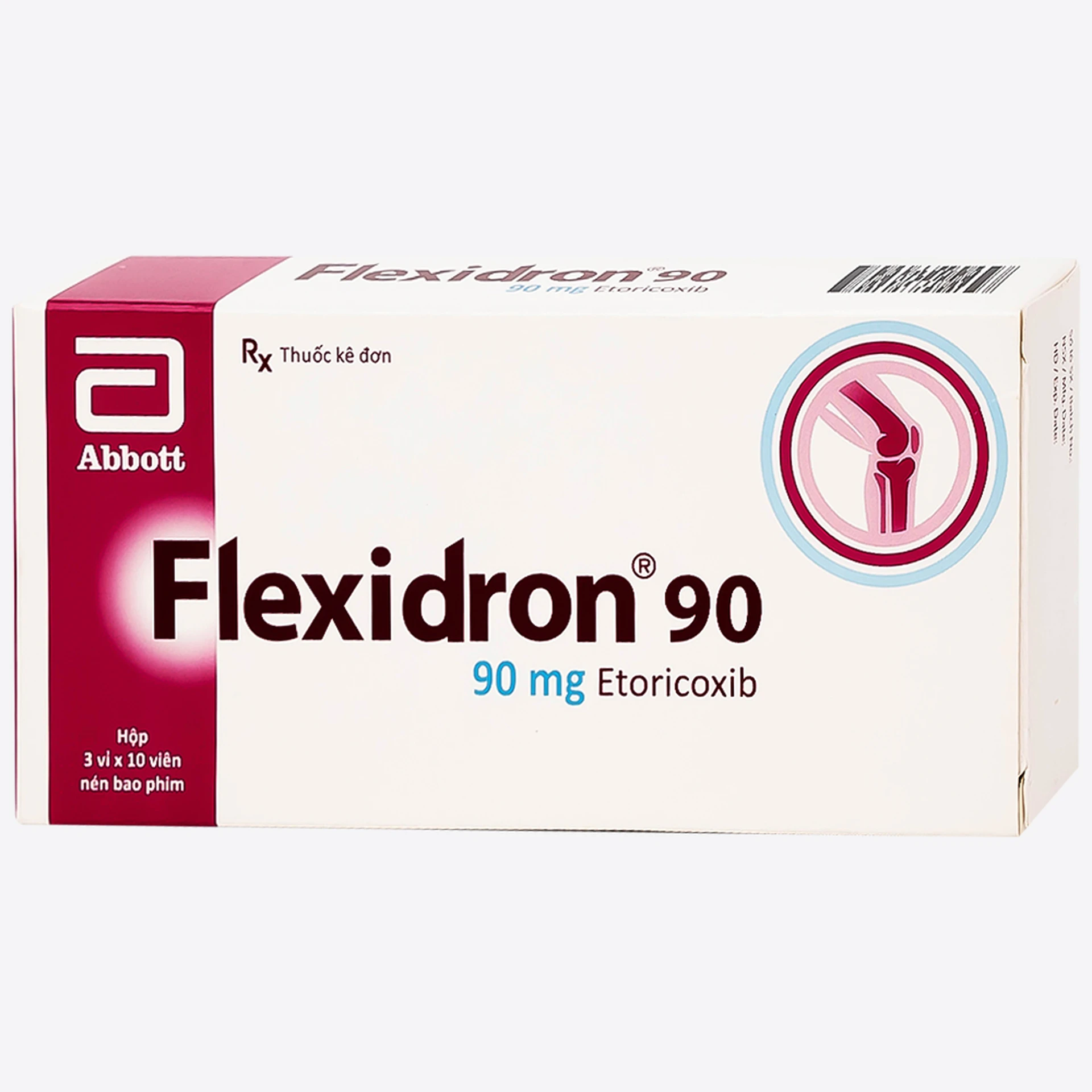 Thuốc Flexidron 90 Abbott giảm triệu chứng của viêm xương khớp, viêm ...