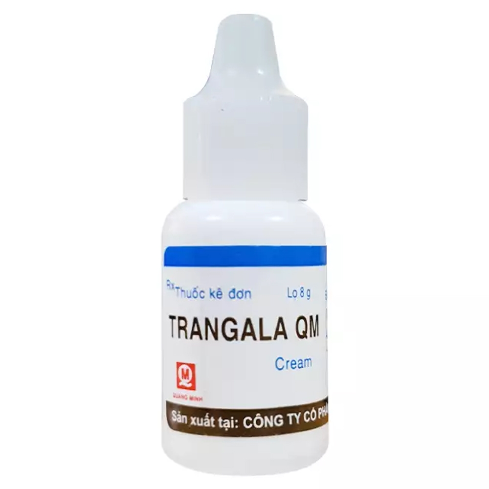 Hình ảnh Kem bôi da Trangala QM 8g Mediphar điều trị chàm, vết côn trùng cắn, viêm da tiếp xúc