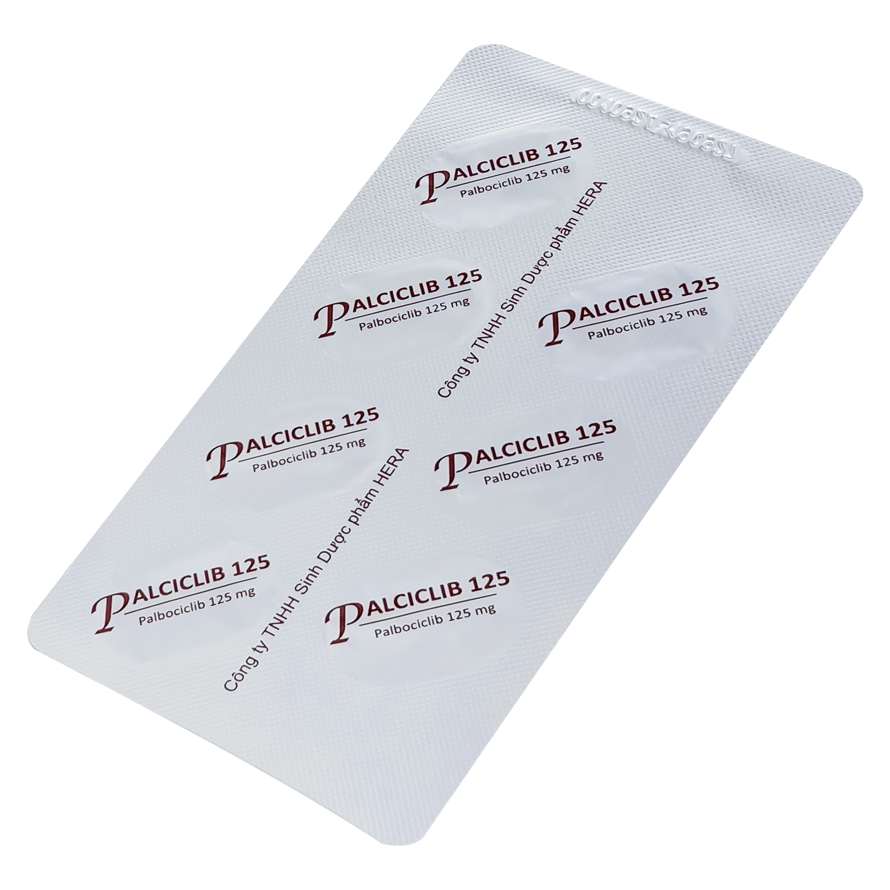 Hình ảnh Thuốc Palciclin 125mg Herabiopharm điều trị ung thư vú (3 vỉ x 7 viên)