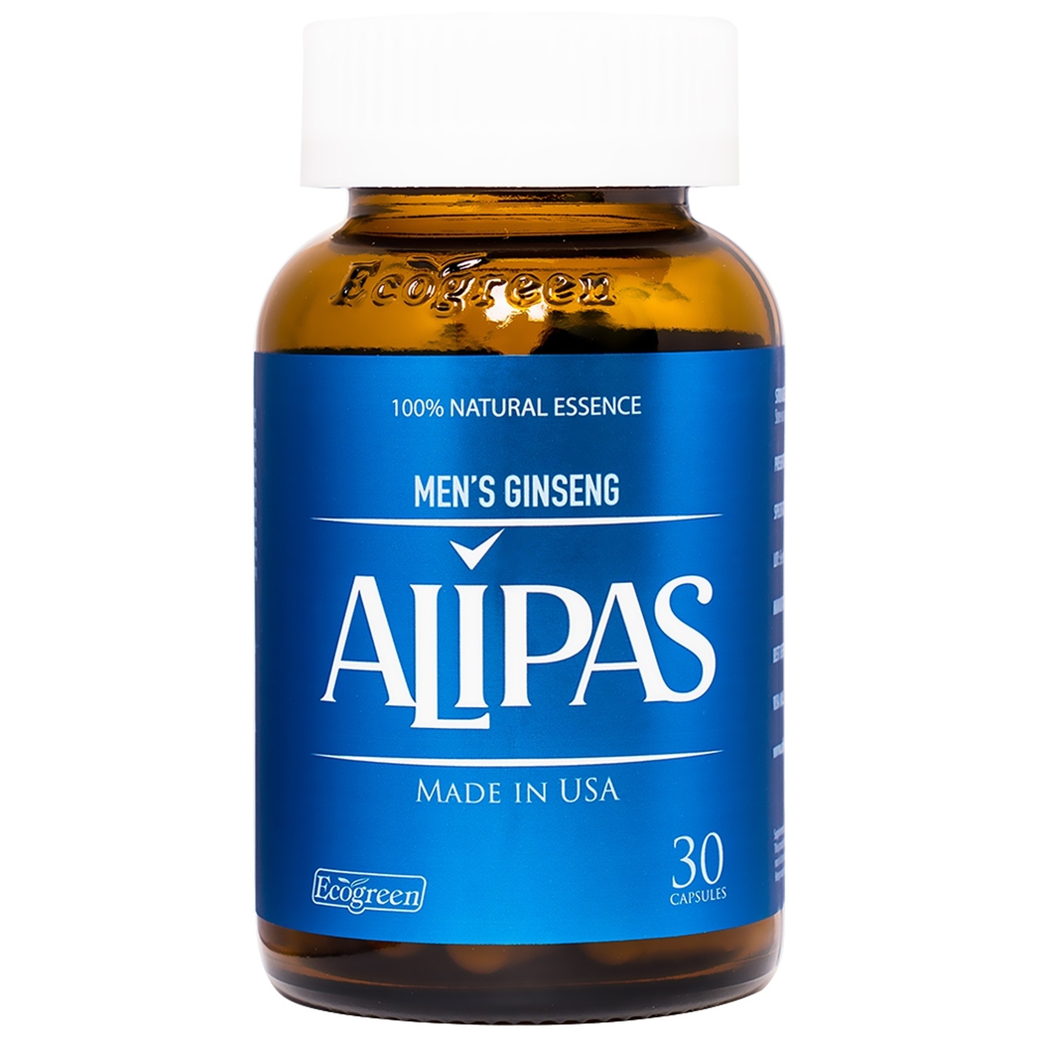 Sâm Alipas mới - Tăng cường sinh lực phái mạnh (hộp 30 viên)