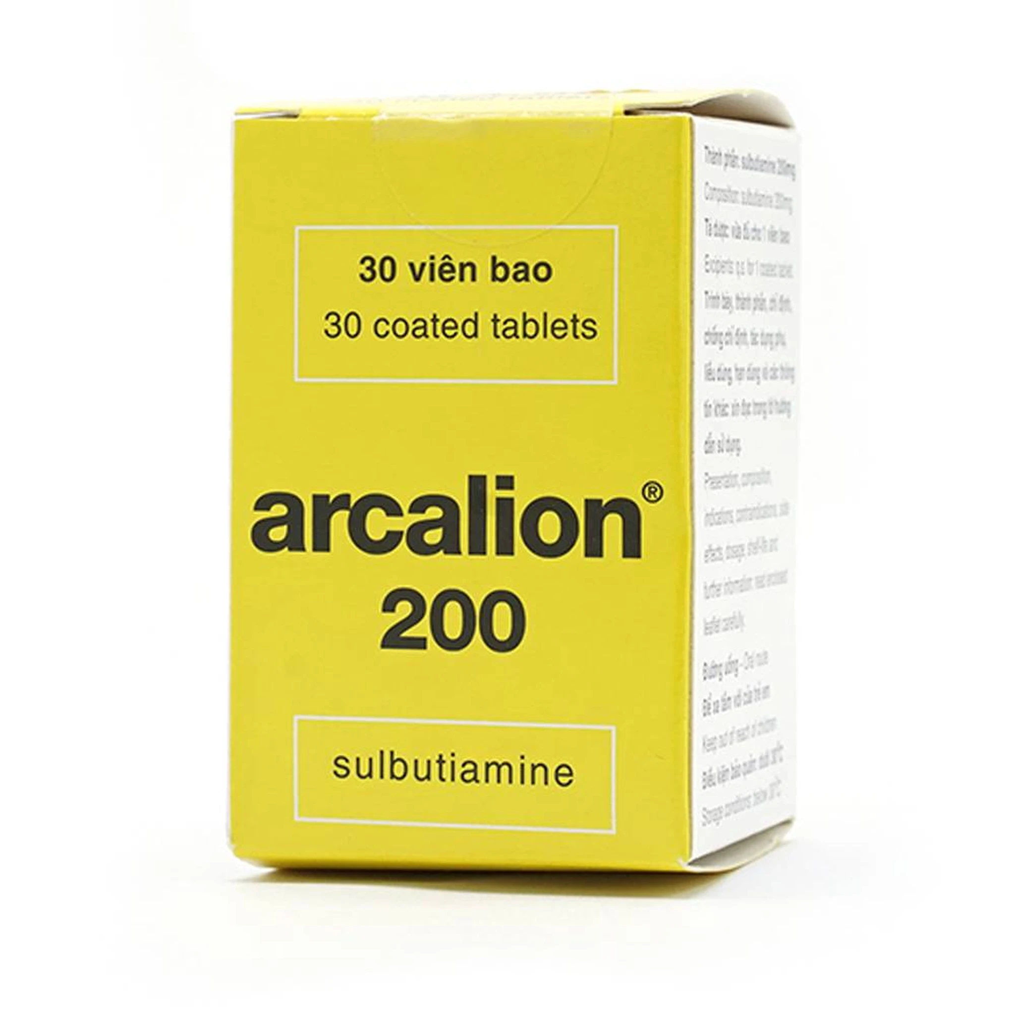Arcalion 200mg hộp 30 viên điều trị chứng suy nhược