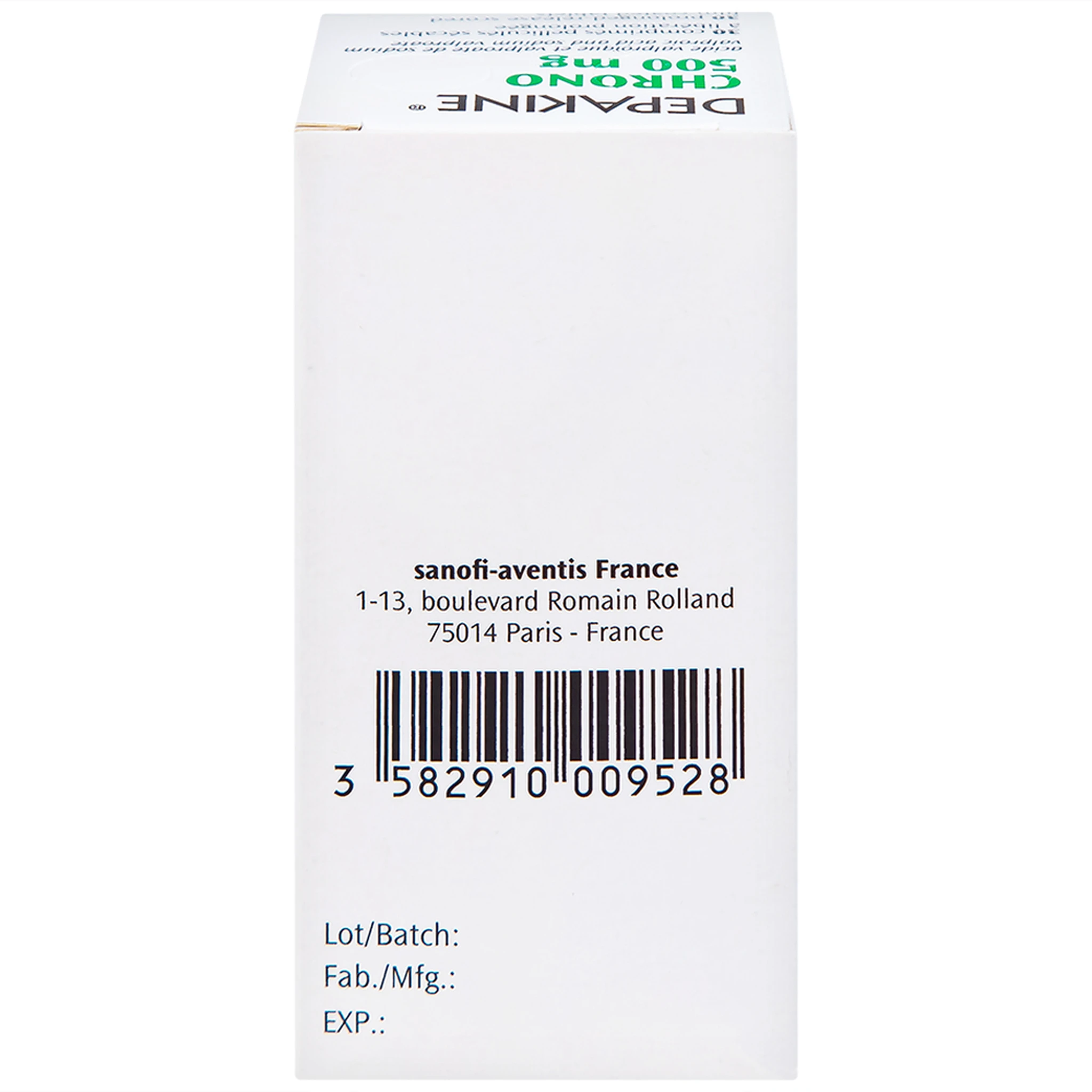 Depakine 500mg thuốc điều trị các thể động kinh (30 viên)