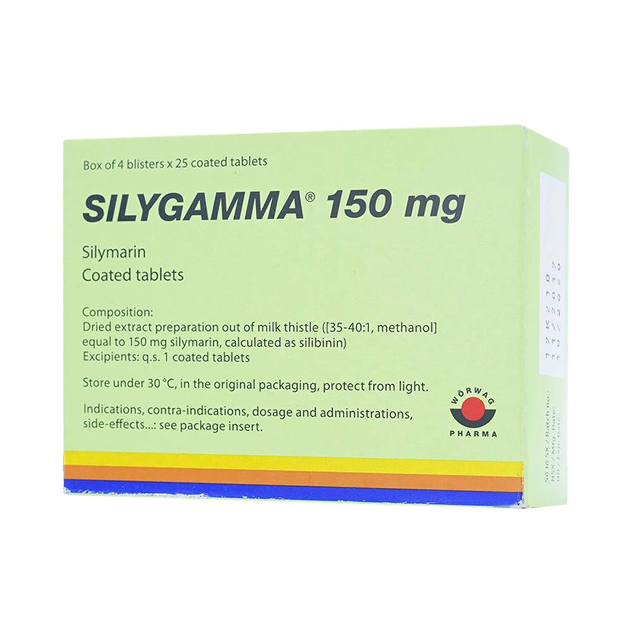 Silygamma 150mg trị viêm gan mãn, xơ gan