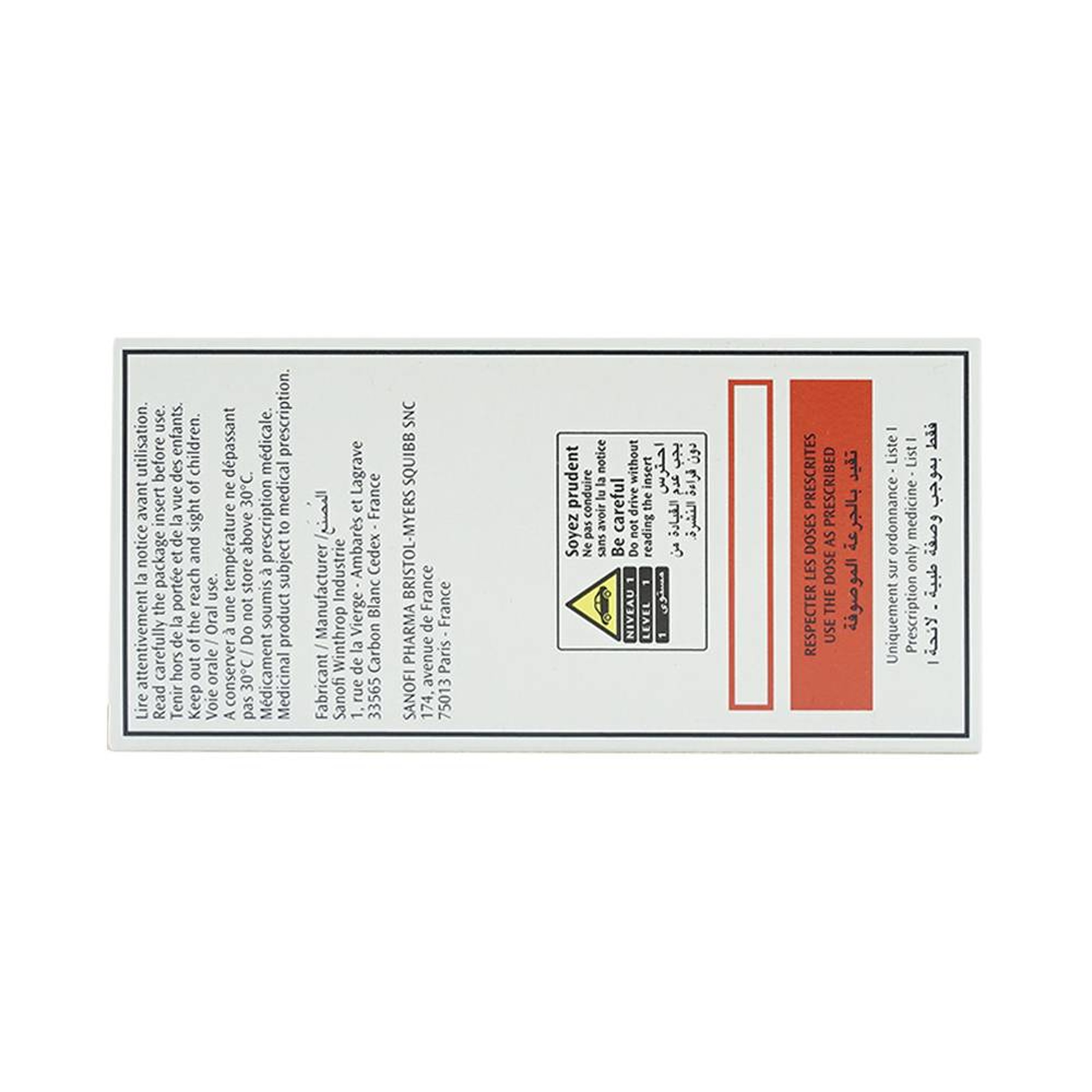 Thuốc Aprovel 150mg Sanofi điều trị tăng huyết áp (2 vỉ x 14 viên)