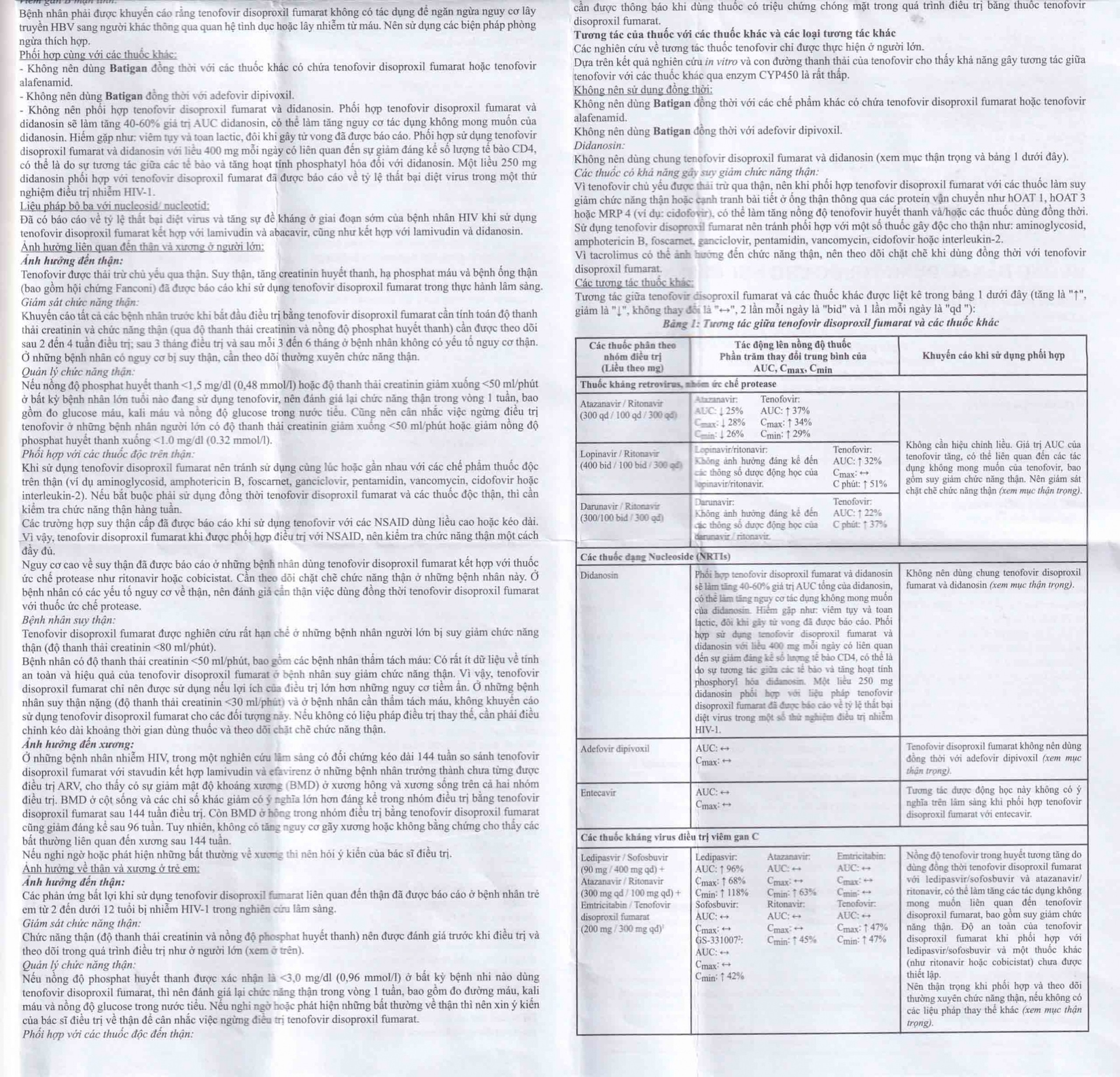 Thuốc Batigan 300mg Phương Đông hỗ trợ điều trị nhiễm HIV-1, viêm gan B mạn tính (3 vỉ x 10 viên)