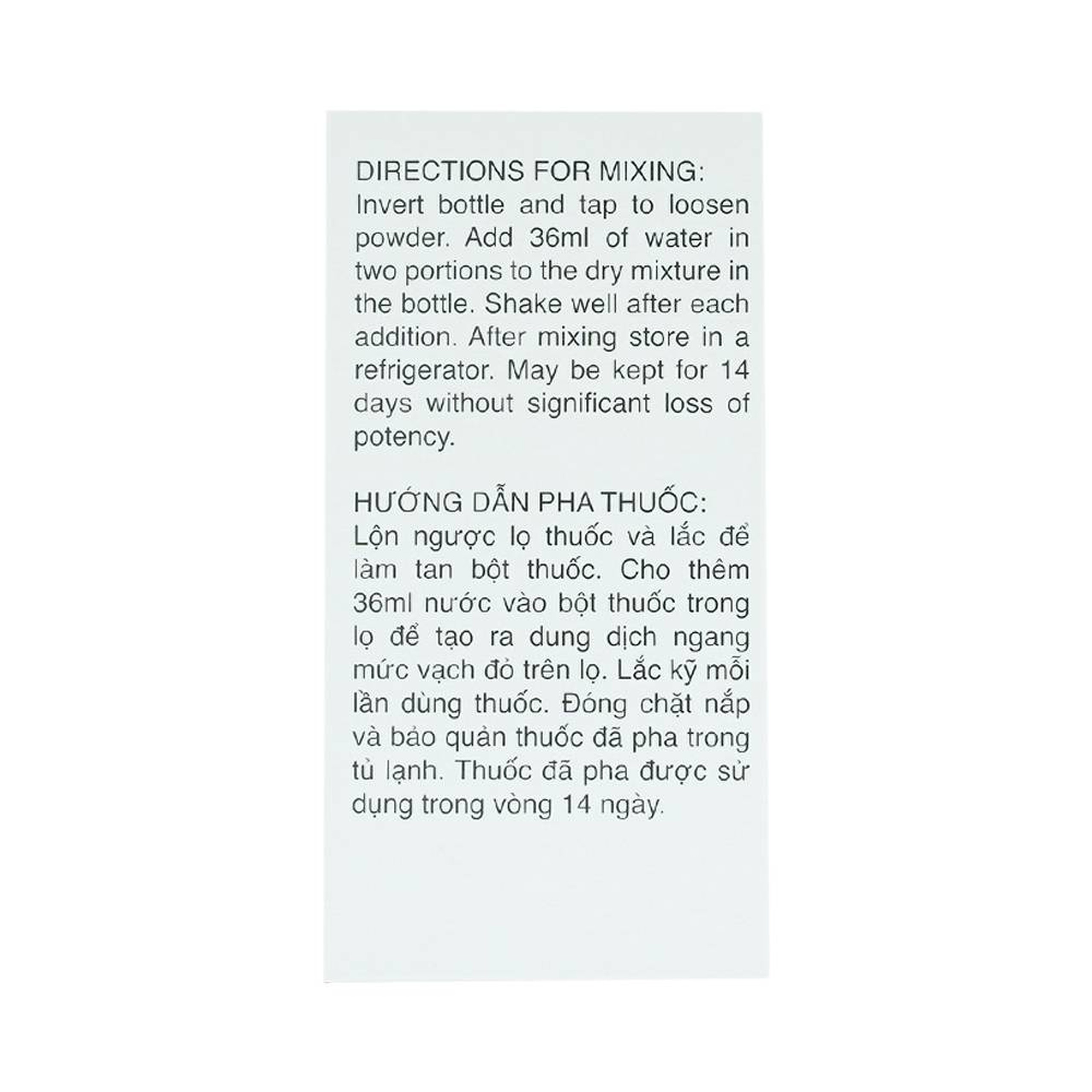 Bột pha hỗn dịch uống Ceclor 125mg Menarini điều trị nhiễm khuẩn (60ml)